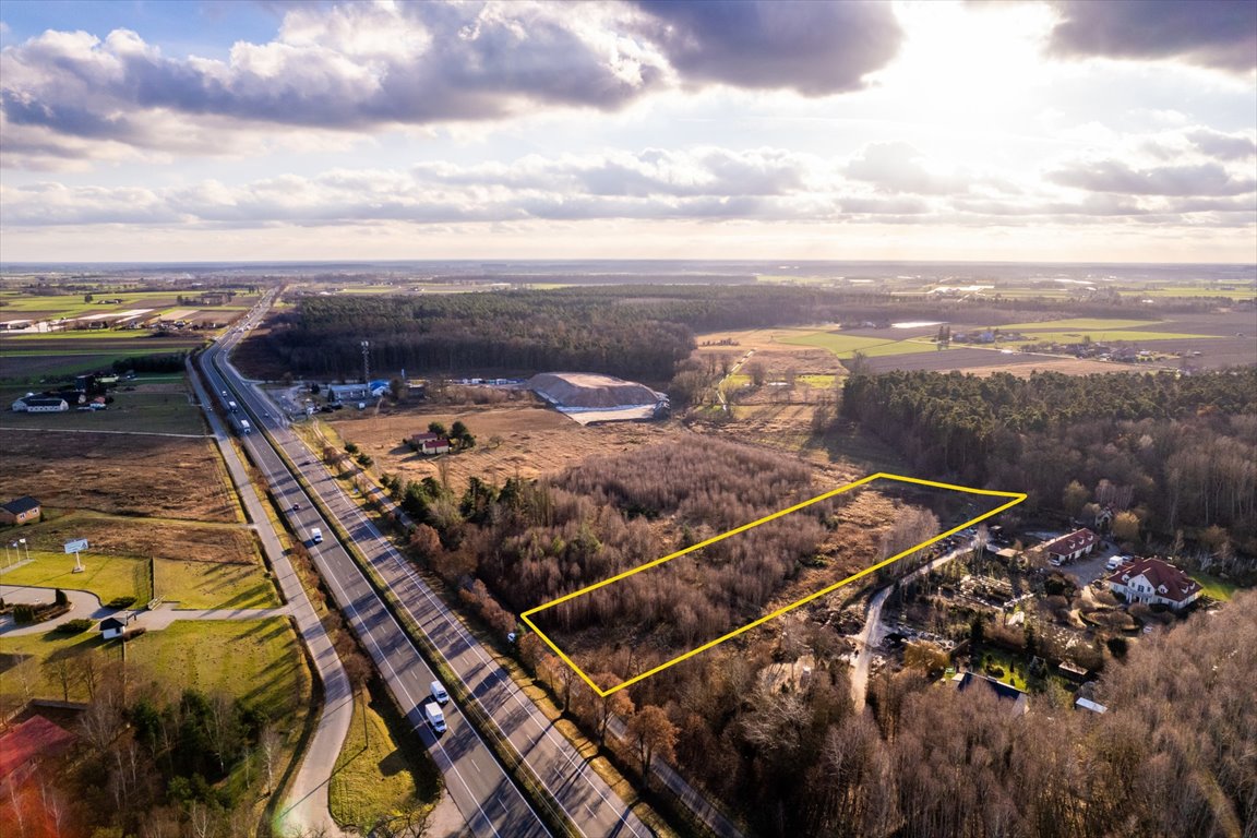 Na sprzedaż działka inwestycyjna 10 046 m² przy trasie S7 w Załuskach Załuski  10 046m2 Foto 1