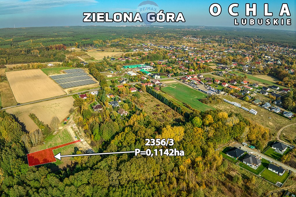 Działka rolna na sprzedaż Zielona Góra, Ochla-ks. Wł. Terlikowskiego  1 142m2 Foto 16