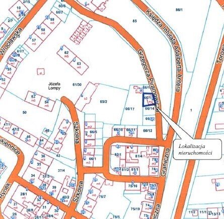 Działka 183 m² z zabudową, atrakcyjna cena 65 tys. zł Lubań, Grzegorza Piramowicza  183m2 Foto 1