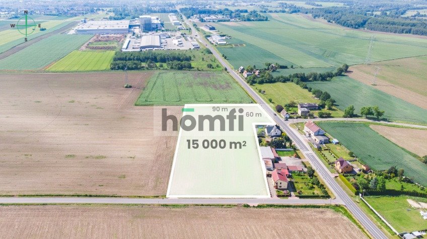 Inwestycyjna działka 15 000 m² z podziałem, szybki dojazd zapraszam Pniów  15 000m2 Foto 1