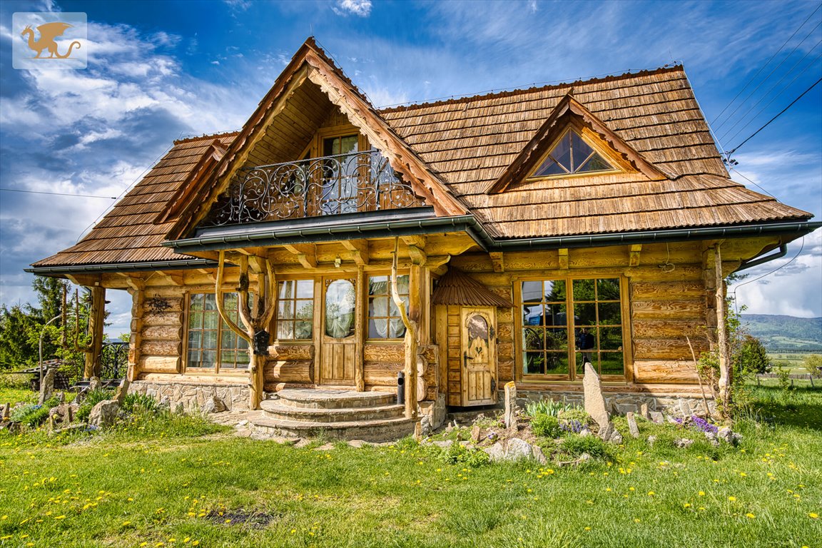 Dom z bali w sercu Podhala – idealny na inwestycję i do zamieszkania Gronków  142m2 Foto 1