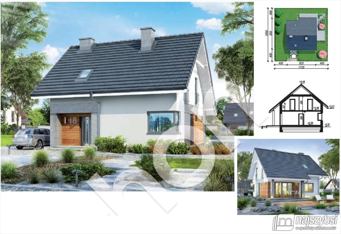 Dom na sprzedaż Dąbrowa Nowogardzka  114m2 Foto 1