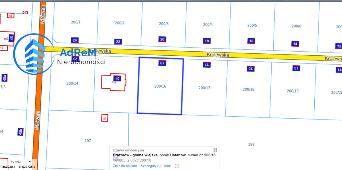 Działka budowlana na sprzedaż Ustanów  1 200m2 Foto 4