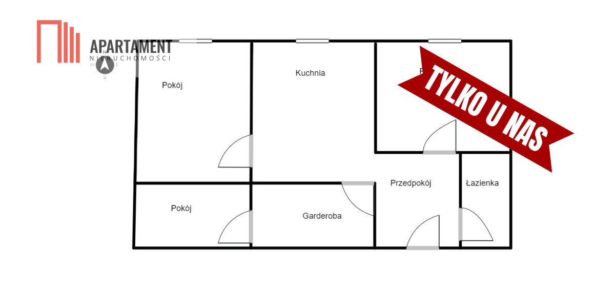 Mieszkanie trzypokojowe na sprzedaż Łysinin  71m2 Foto 14