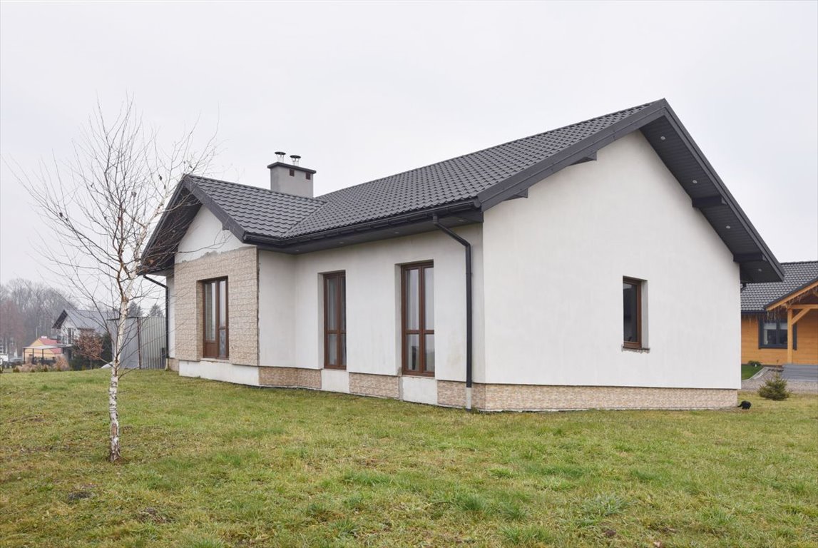 Nowoczesny dom 107 m2 z garażem, gotowy do zamieszkania Wysoka Głogowska, Słoneczna  107m2 Foto 1