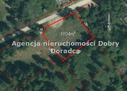 Działka budowlana 1104 m2 w Osowcu z dostępem do mediów Osowiec, Parkowa  1 104m2 Foto 1