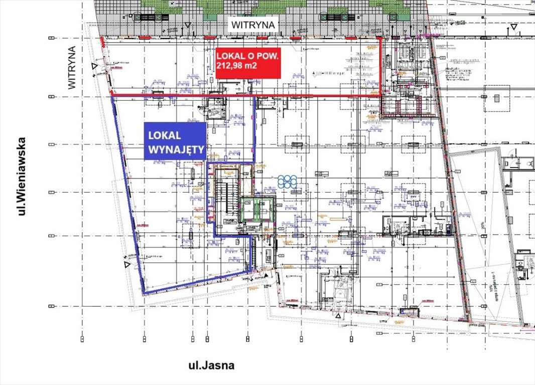 Lokal użytkowy na wynajem Lublin, Śródmieście  213m2 Foto 2