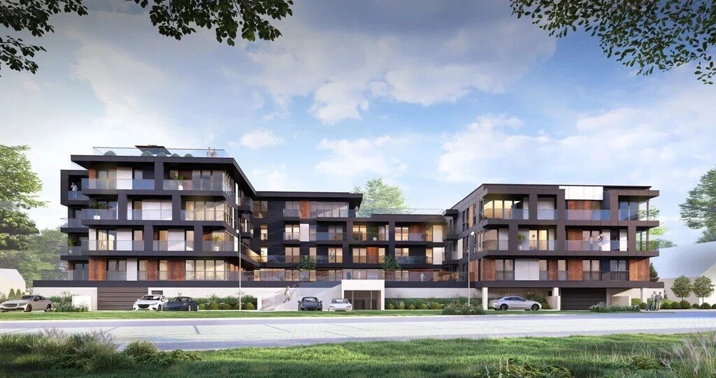 Nowoczesne mieszkanie 35,5 m2 z tarasem, garażem i energooszczędnościami Rzeszów, Gościnna  36m2 Foto 1