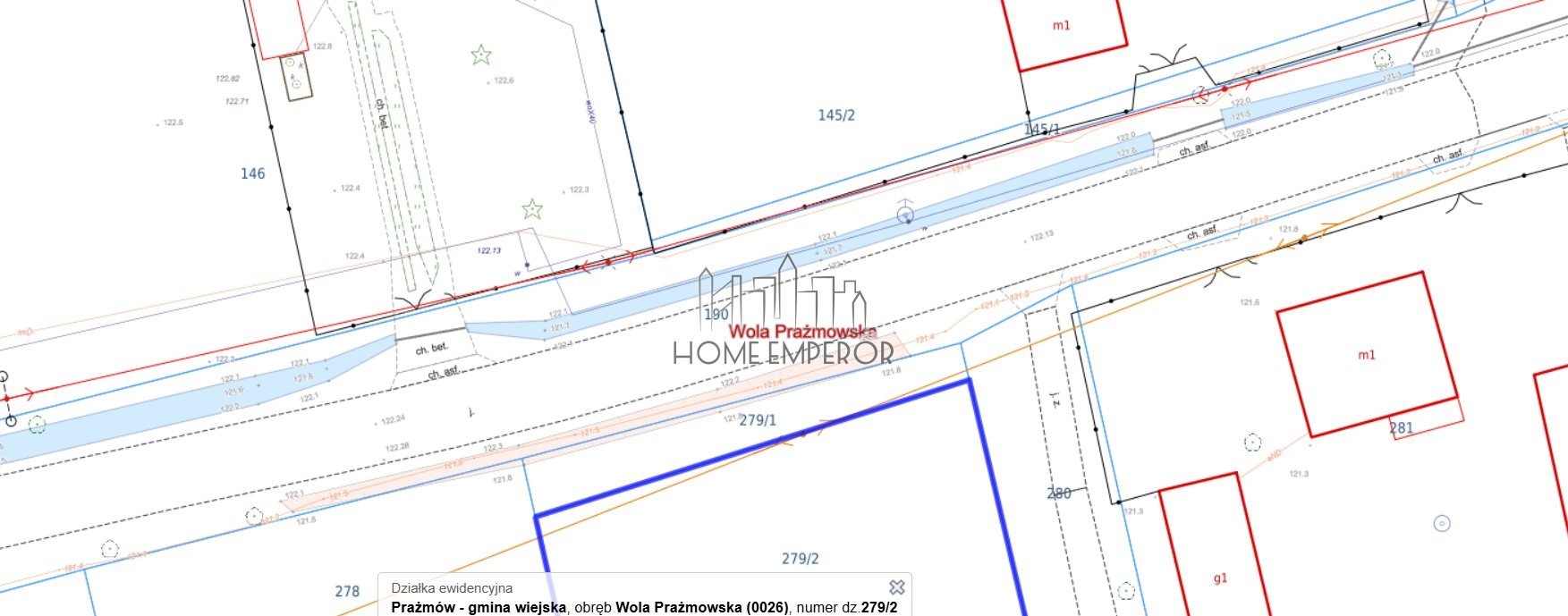 Działka budowlana na sprzedaż Wola Prażmowska, Główna  1 000m2 Foto 4