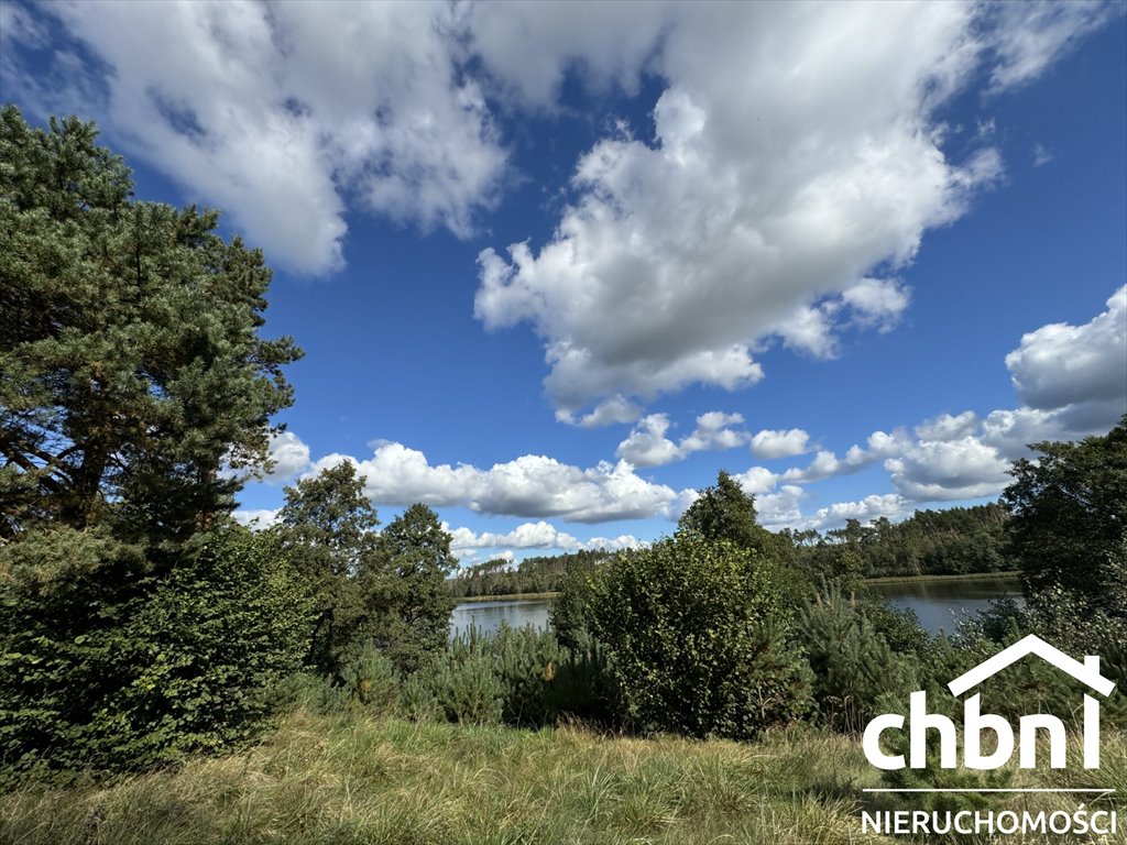 Działka nad jeziorem z własnym brzegiem i mediami Leśno  3 667m2 Foto 1