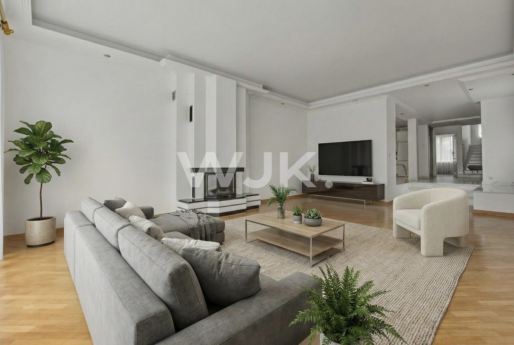 Przestronny dom 420 m2 z sauną, garażem i ogrodem Warszawa, Wilanów  420m2 Foto 1