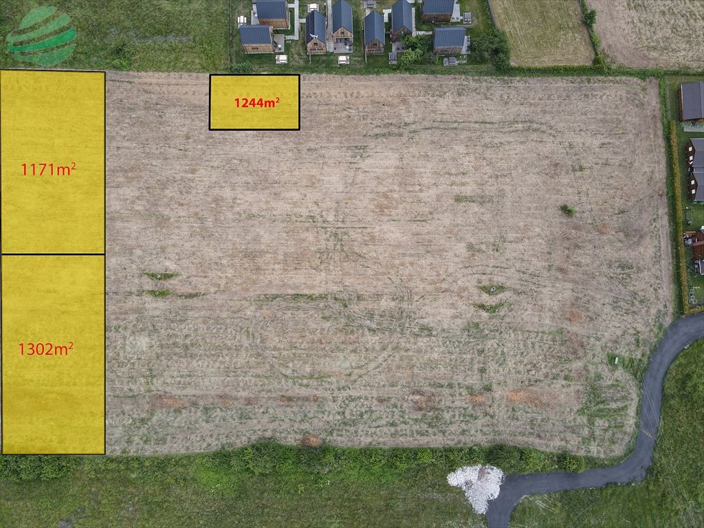 Zapraszam do zakupu działki 1171 m² nad morzem w Rusinowie Rusinowo, Sosnowa  1 171m2 Foto 1