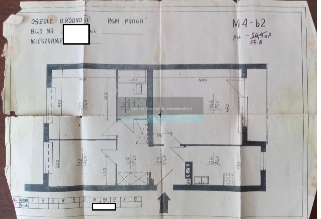 Mieszkanie trzypokojowe na sprzedaż Warszawa, Targówek, Bródno, Krasnobrodzka  53m2 Foto 4