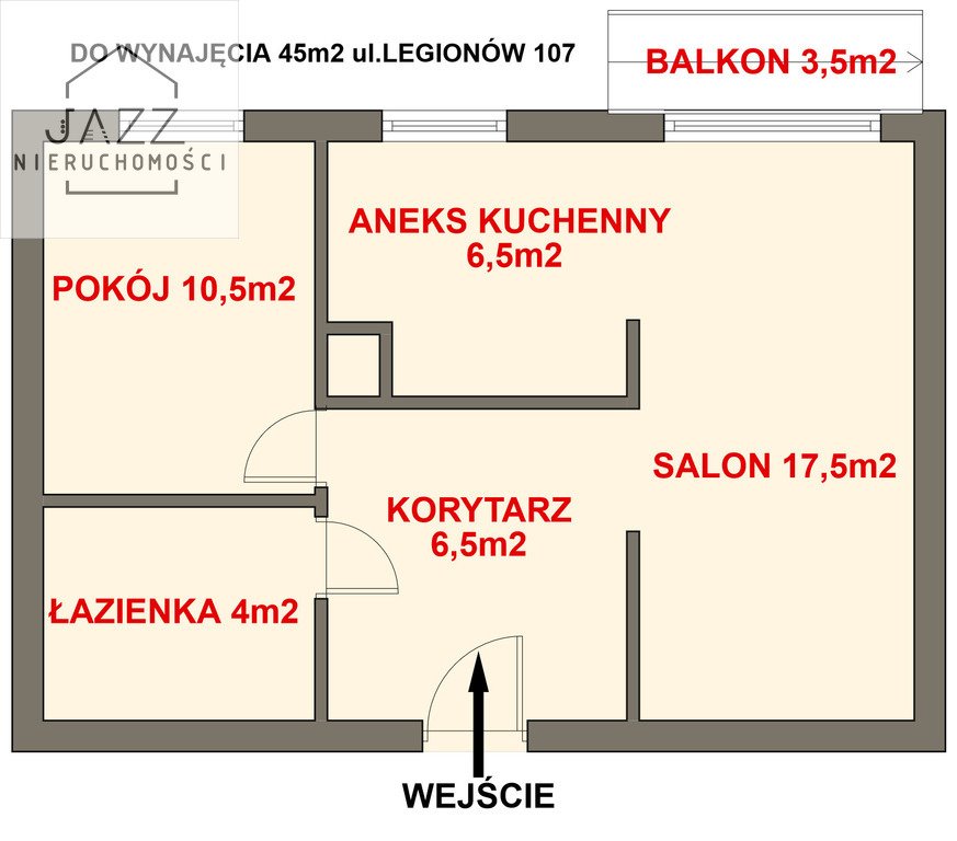 Mieszkanie dwupokojowe na wynajem Gdynia, Redłowo  45m2 Foto 2