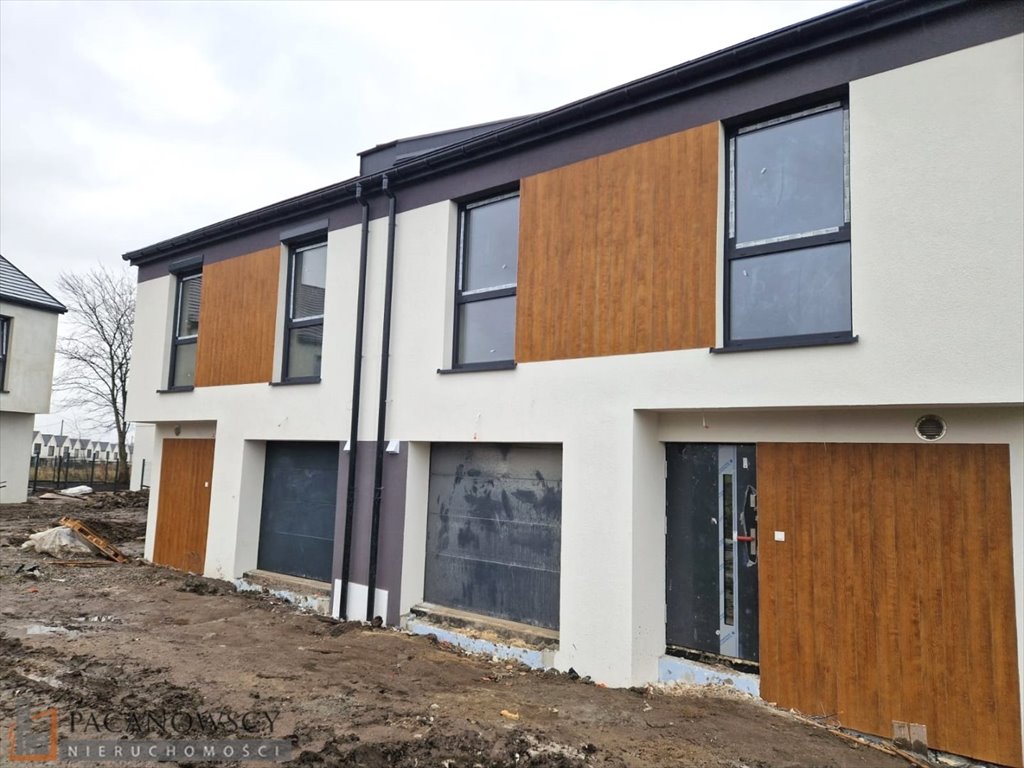 Nowoczesny dom bliźniak 150 m2 z pompą ciepła i rekuperacją Kraków, Wzgórza Krzesławickie, Grębałów  150m2 Foto 1