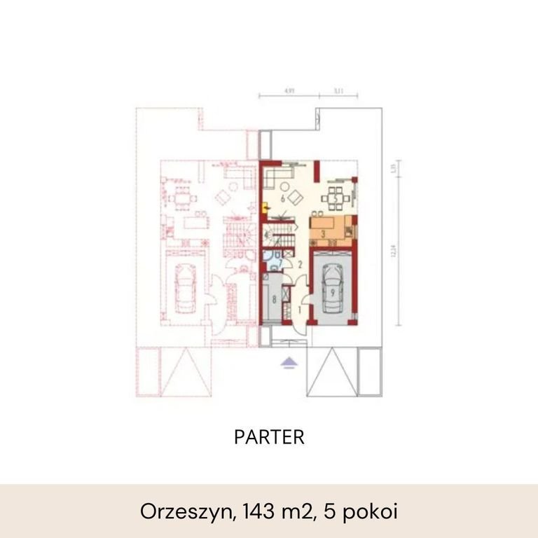 Dom na sprzedaż Orzeszyn  143m2 Foto 5