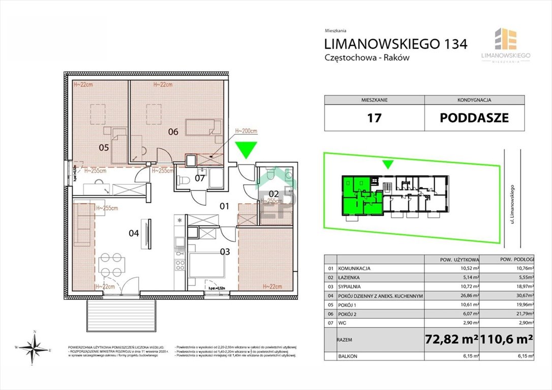 Mieszkanie czteropokojowe  na sprzedaż Częstochowa, Raków  110m2 Foto 7