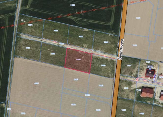 Działka 927 m2 pod dom w otoczeniu jezior i natury Wójcice, Świerkowa  927m2 Foto 1