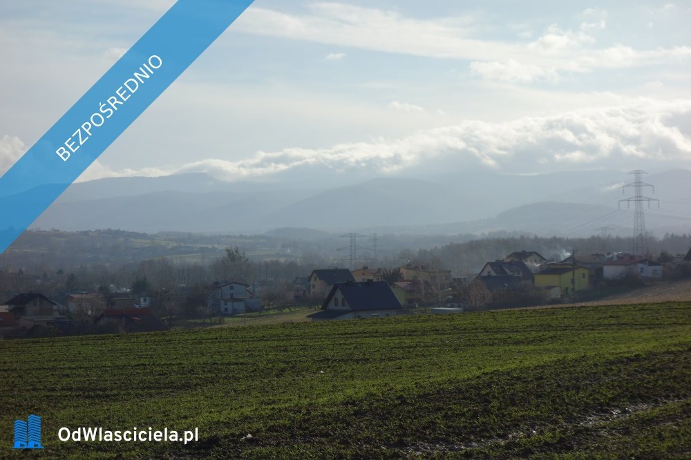 Działka 1,21 ha z panoramą gór i zabudową Skoczów  12 100m2 Foto 1