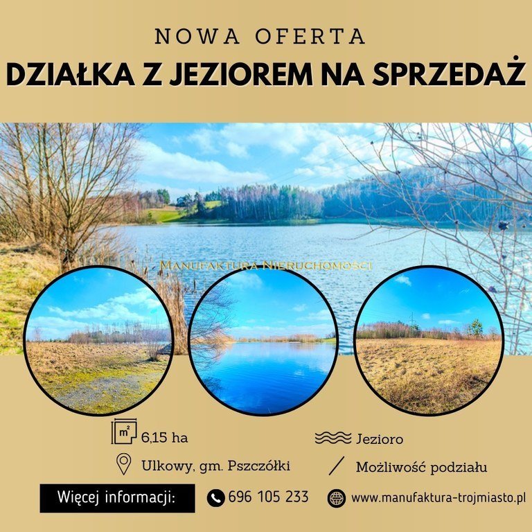 Działka budowlana na sprzedaż Ulkowy  61 500m2 Foto 4