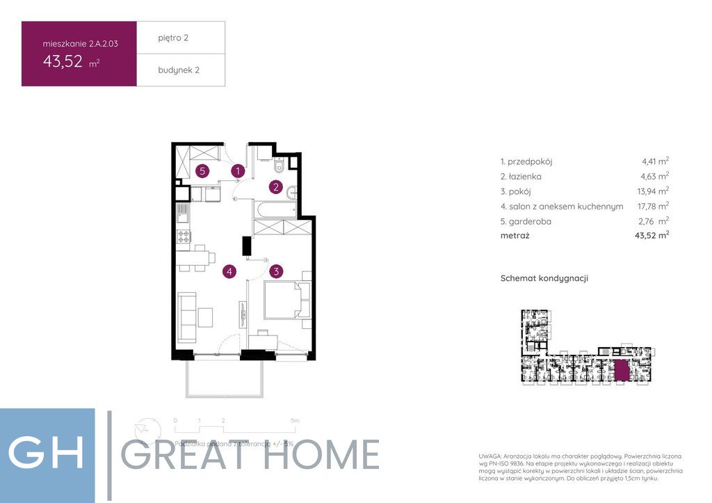 Mieszkanie dwupokojowe na sprzedaż Warszawa, Ursus, Posag 7 Panien  44m2 Foto 1