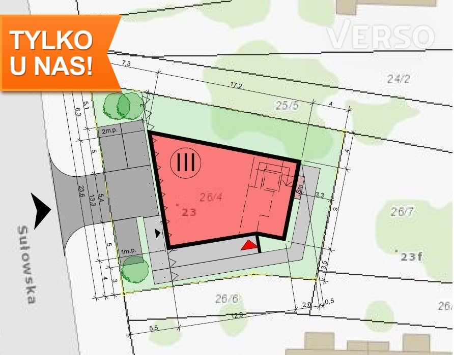 Działka inwestycyjna na sprzedaż Wrocław, Psie Pole  470m2 Foto 3