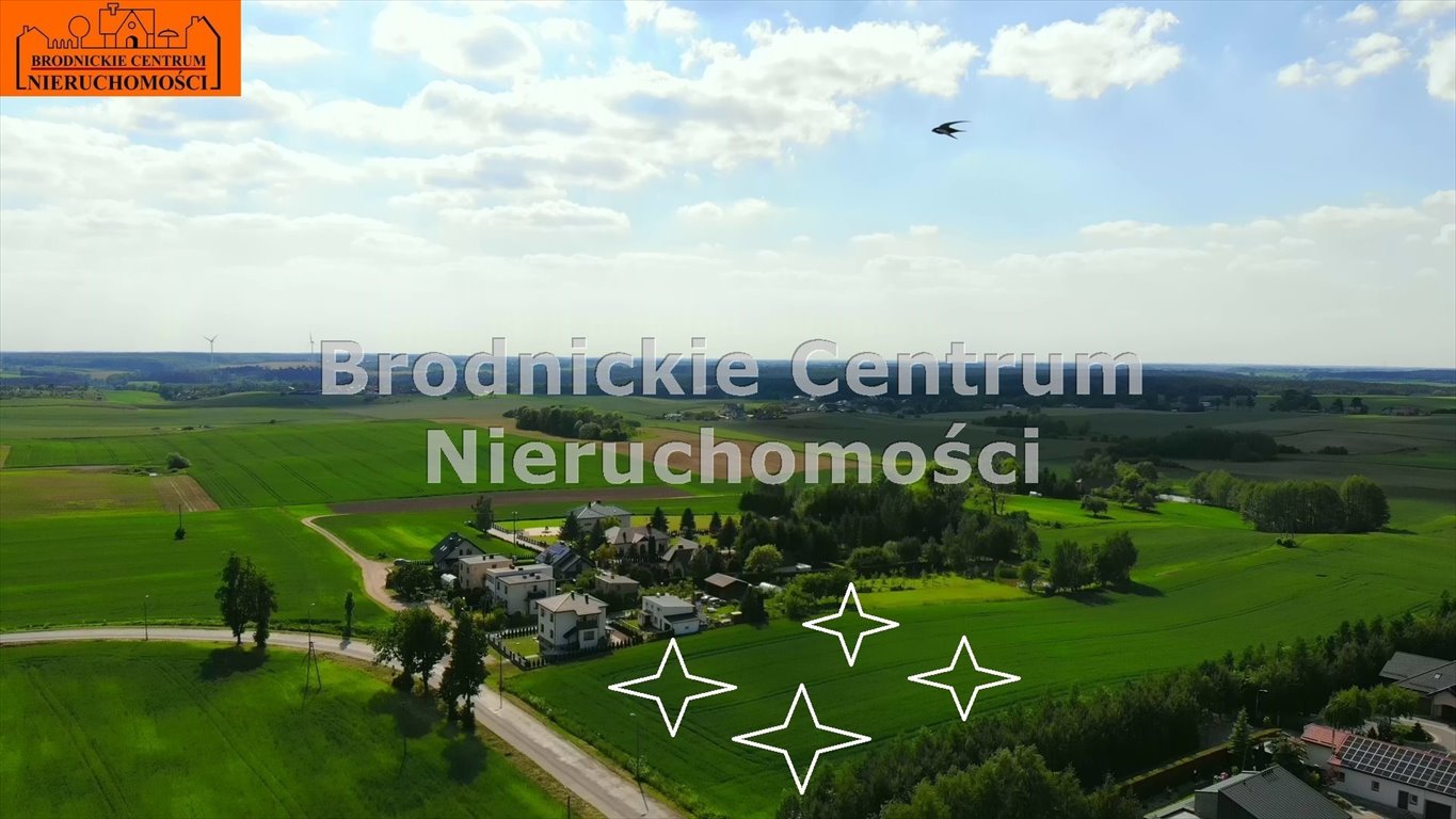 Działka 1200 m² pod zabudowę jednorodzinną w Karbowie Brodnica, Karbowo  1 200m2 Foto 1