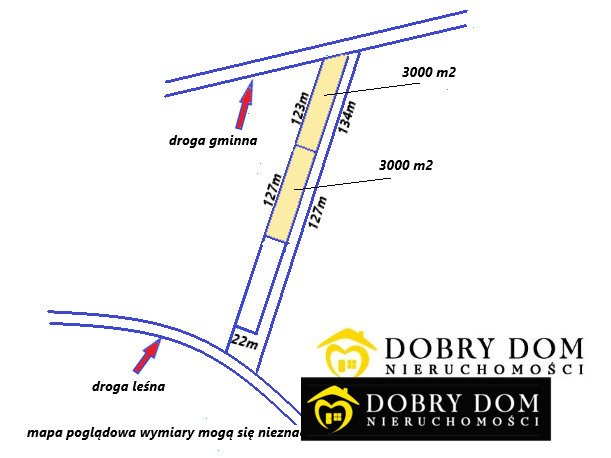 Działki rolne Zabłudów 3000 m², dojazd gminną drogą - polecam! Zabłudów  3 000m2 Foto 1