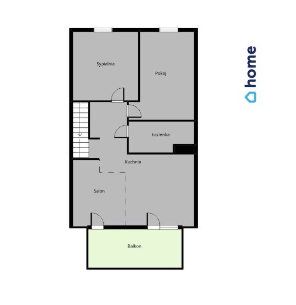 Nowoczesne 68 m² w zabudowie szeregowej, 2 miejsca parkingowe Rzeszów, Biesiadna  68m2 Foto 1