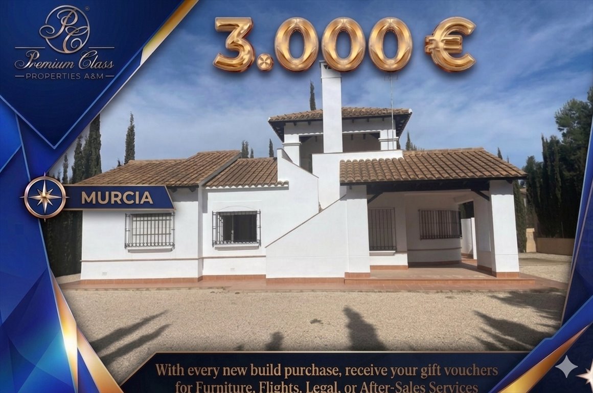 Ekskluzywna willa z basenem w Fuente Álamo, 180 m2 Hiszpania, Las Palas, Las Palas  180m2 Foto 1