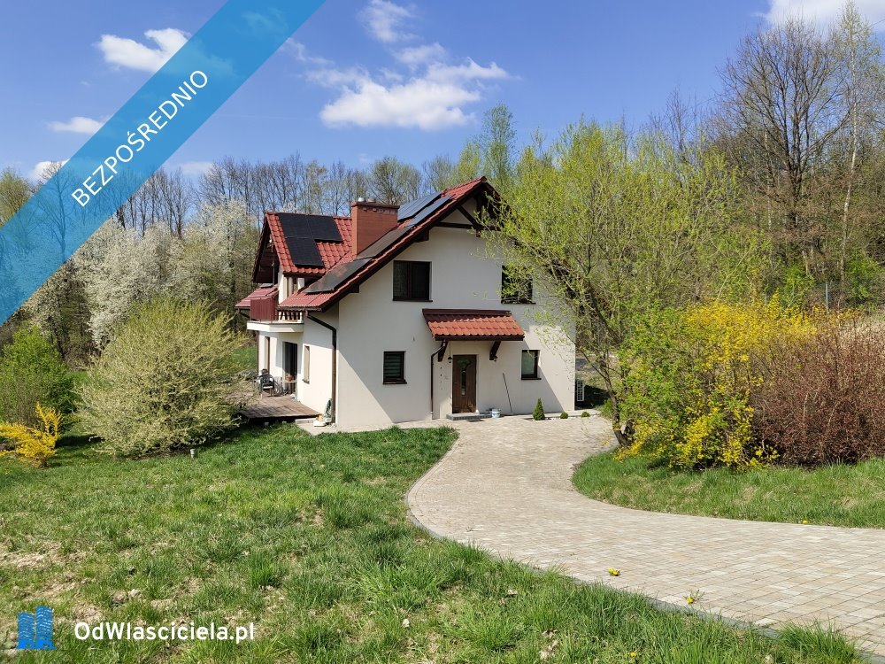 Do sprzedania energooszczędny dom 294 m² z garażem i tarasem Siepraw  294m2 Foto 1