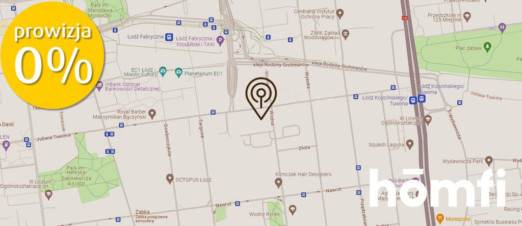 Mieszkanie dwupokojowe na sprzedaż Łódź, Wodna  33m2 Foto 1