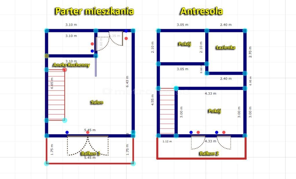 Mieszkanie trzypokojowe na sprzedaż Andrychów  81m2 Foto 15