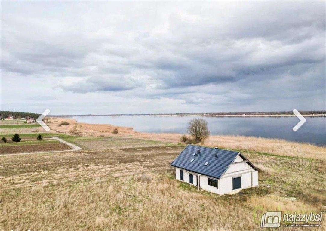 Nowoczesny dom z panoramicą rzeki (142 m², taras) Wolin, Łuskowo  142m2 Foto 1