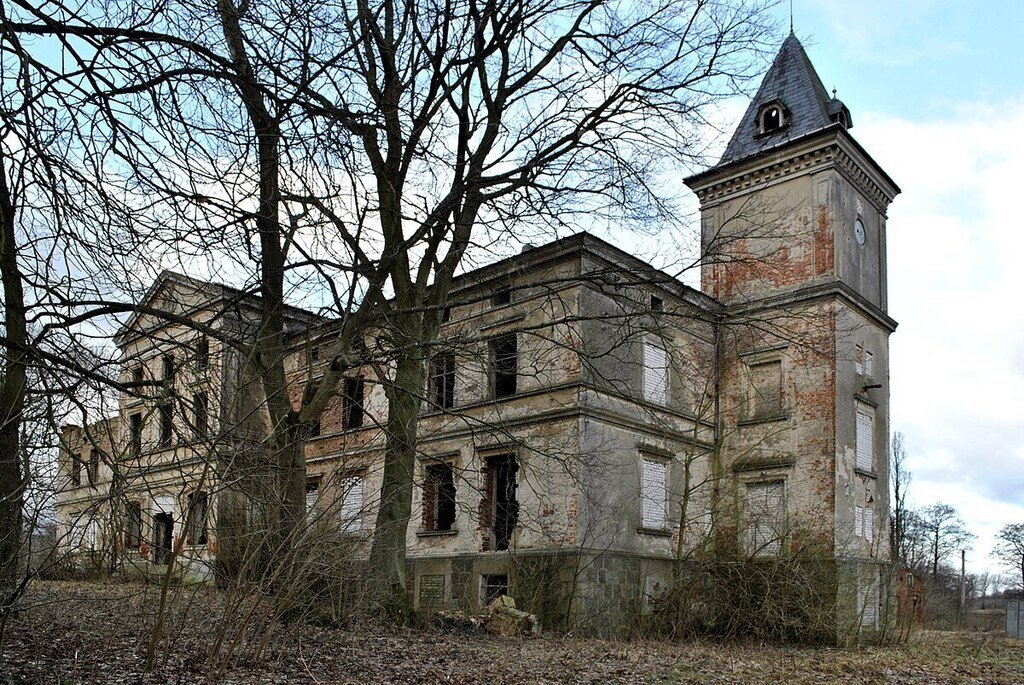 Zapraszam do obejrzenia zabytkowego pałacu 574 m² z parkiem 1,8 ha w Wierzbięcinie Wierzbięcin  574m2 Foto 1