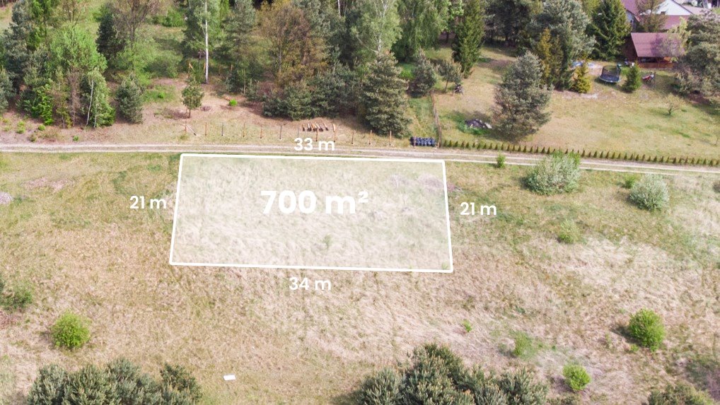 Na sprzedaż działka 700 m² pod dom w spokojnej okolicy Ryczówka Ryczówek, Laski  700m2 Foto 1