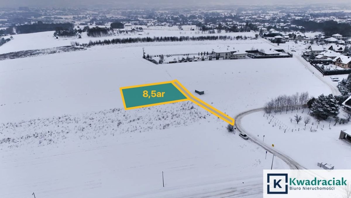 Działka 8,56 arów z warunkami zabudowy, spokojna okolica Jasło, Rolnicza  9m2 Foto 1