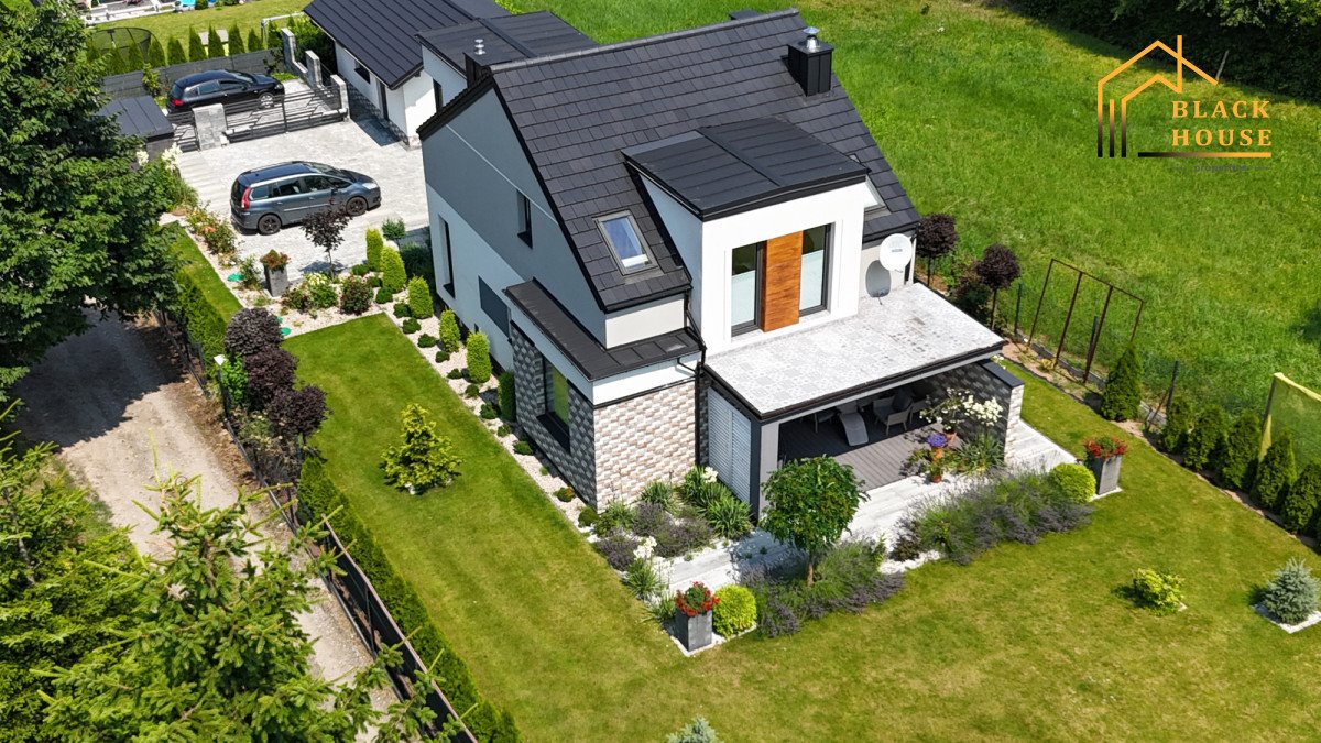 Nowoczesny dom wolnostojący 135 m² z garażem i tarasami Lublin, Abramowice, Zorza  135m2 Foto 1