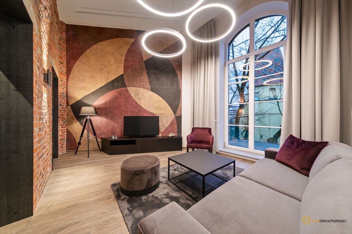 Luksusowy loft 3 pok. z tarasem przy Odrze, centrum Wrocławia Wrocław, Szczepin, Jana Pawła II  65m2 Foto 1