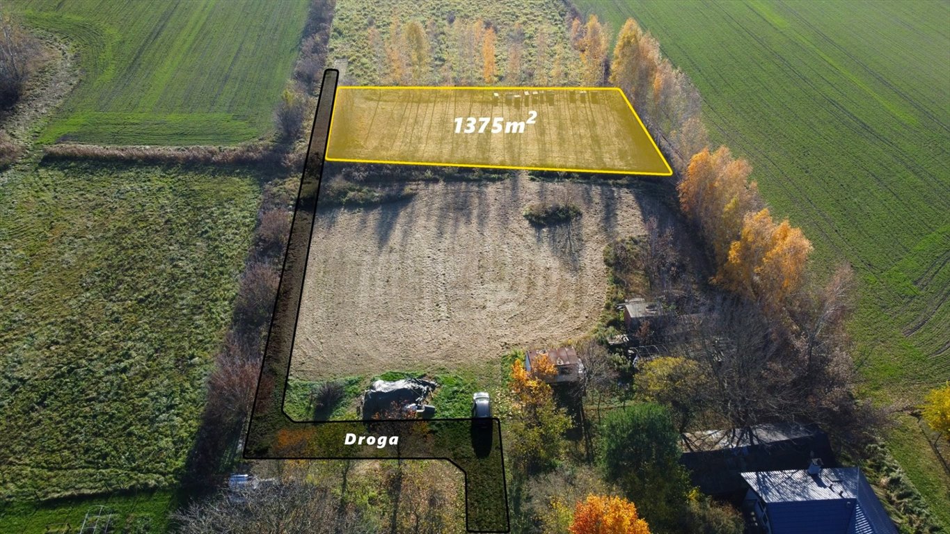 Działka budowlana na sprzedaż Kampinos A  1 375m2 Foto 2