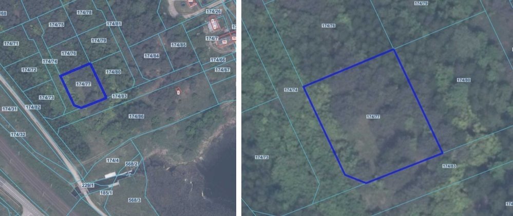 Działka 1010 m² pod rekreację z udziałem w drodze Gonty  1 010m2 Foto 1