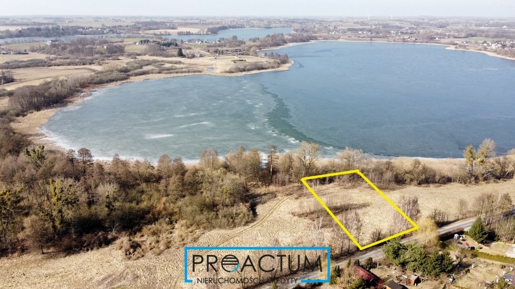 Działka nad jeziorem w Kikole 2061 m² – idealna pod dom rekreacyjny Kikół  2 061m2 Foto 1