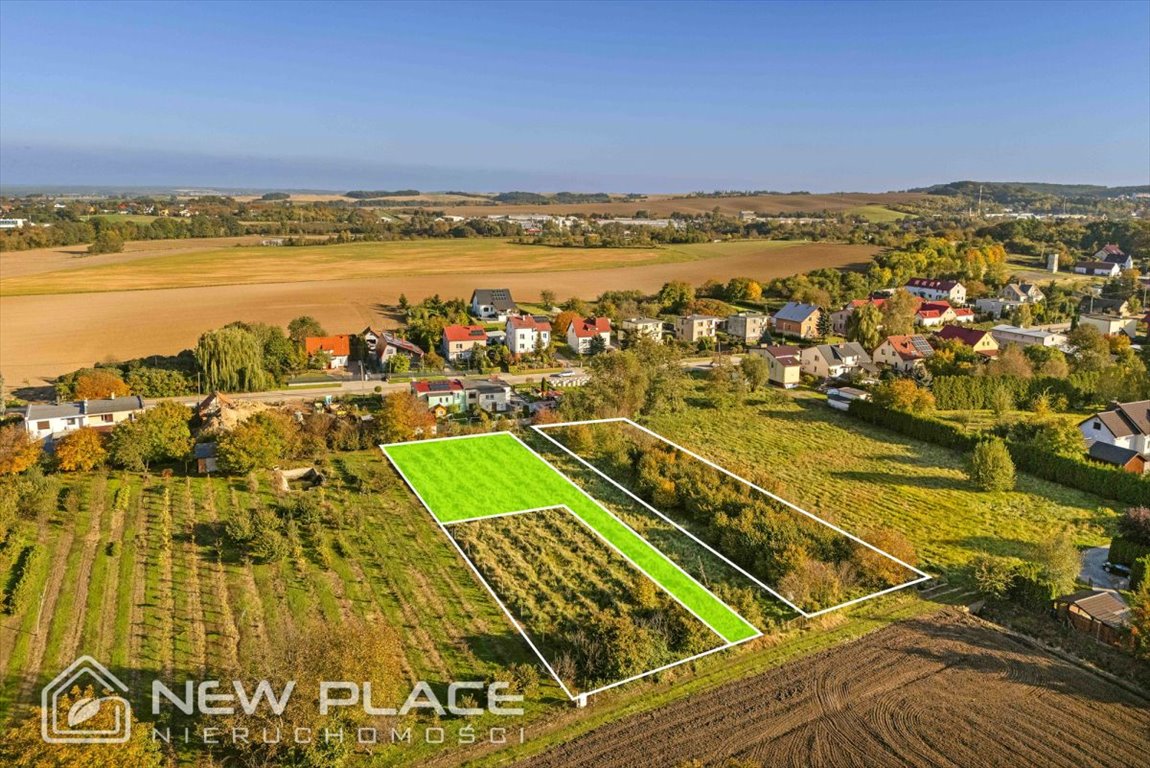 Działka budowlana na sprzedaż Trzebnica  1 062m2 Foto 3