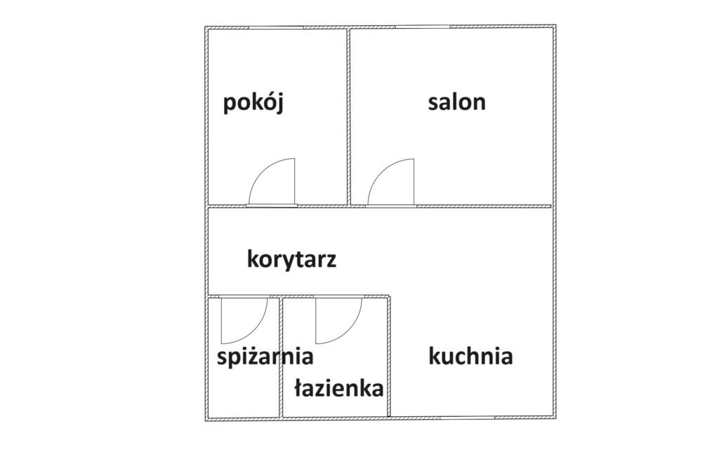 Mieszkanie dwupokojowe na sprzedaż Wasylów Wielki  55m2 Foto 15