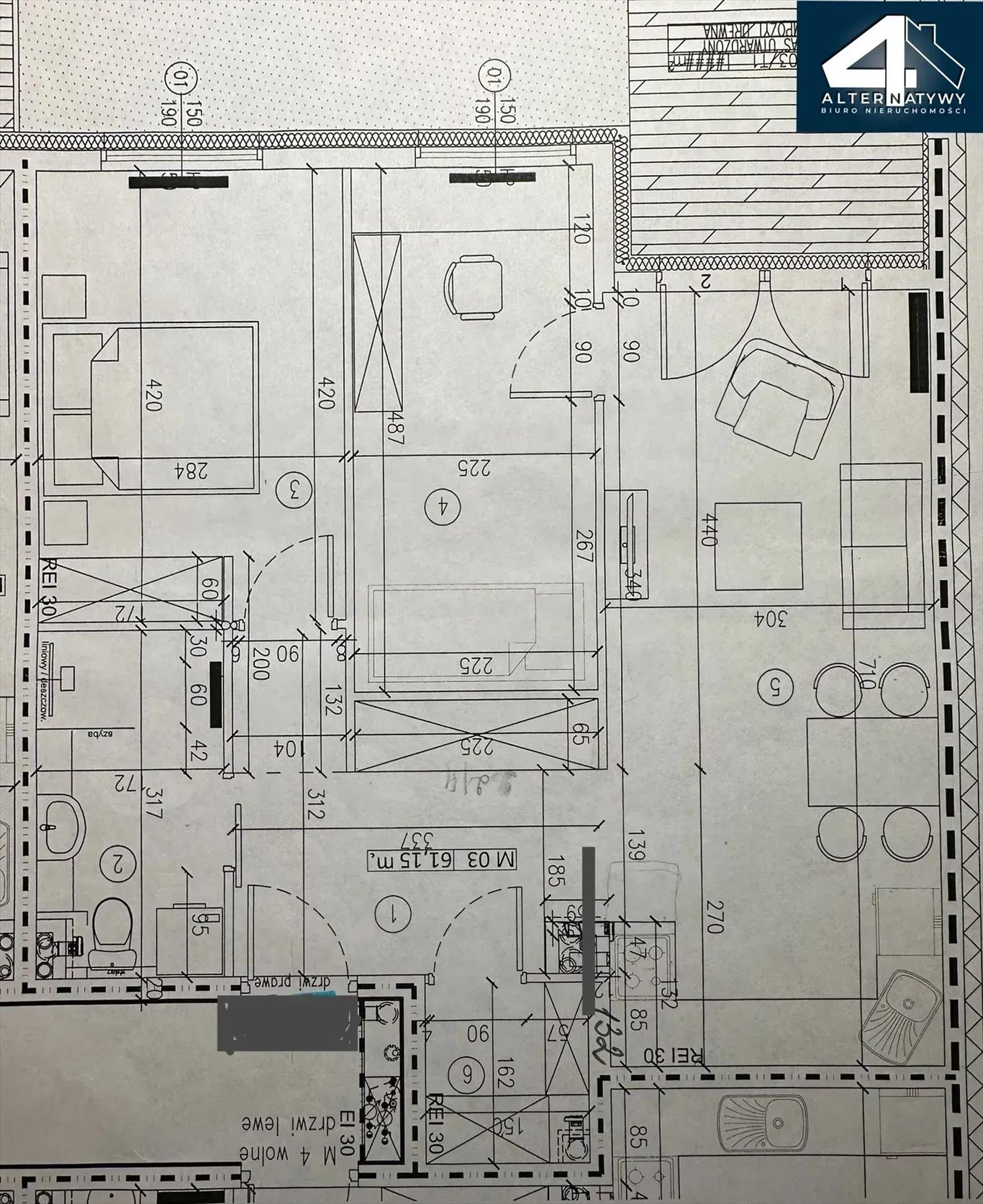 Mieszkanie trzypokojowe na sprzedaż Kraków, Bosaków 5  62m2 Foto 10