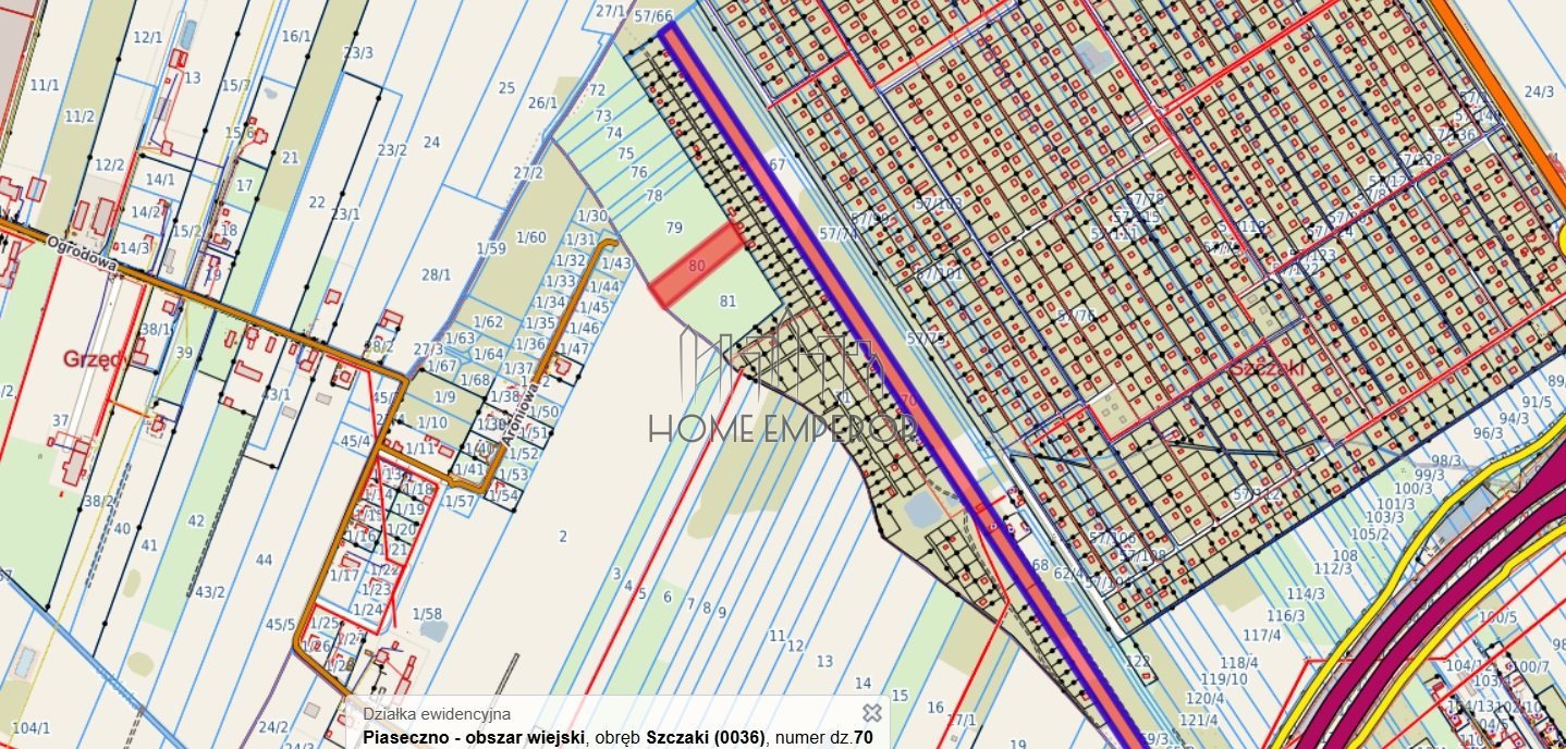 Działka rekreacyjna na sprzedaż Szczaki, Słoneczna  21 200m2 Foto 2