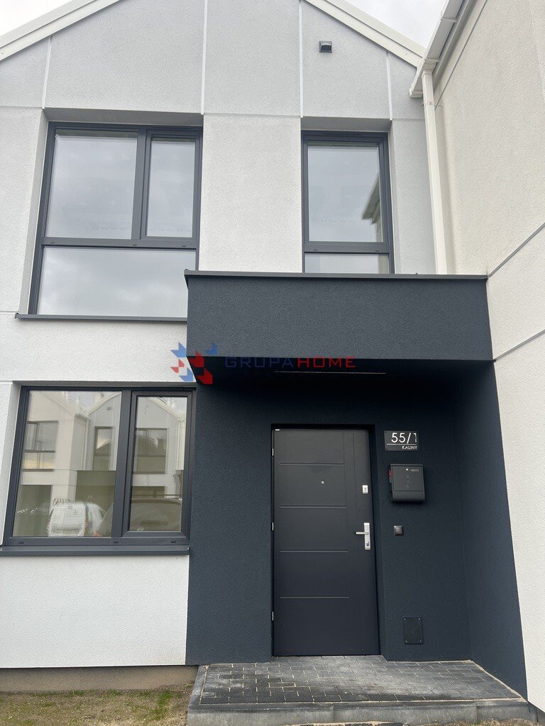 Dom szeregowy z ogrodem, blisko lasu, stan deweloperski Krępa, Kaliny  71m2 Foto 1