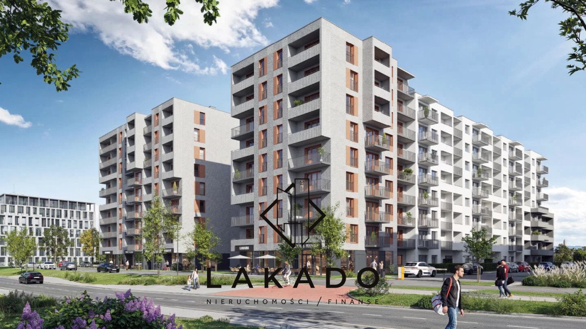 Mieszkanie trzypokojowe na sprzedaż Kraków, Podgórze Duchackie, Walerego Sławka  63m2 Foto 1