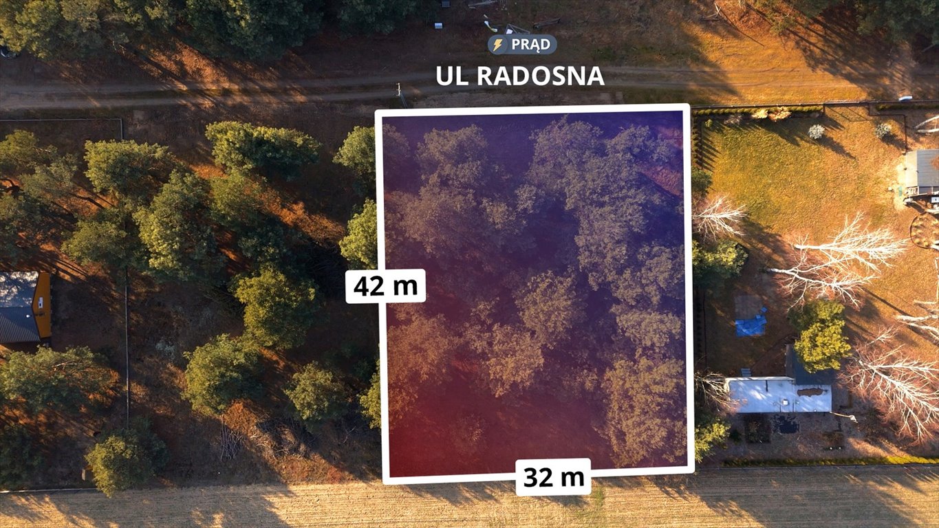 Na sprzedaż działka 1358 m² w Wyszkowie z mediami i dobrym dojazdem Wyszkowski  1 358m2 Foto 1