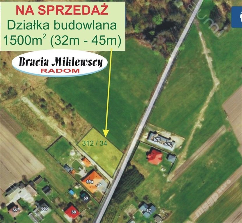 Działka budowlana na sprzedaż Rajec Poduchowny, Rajec Poduchowny  1 500m2 Foto 4